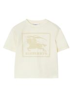 Burberry Kids t-shirt à motif Equestrian Knight - Blanc