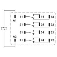 Phoenix Contact REL-IR4/LDP- 48DC/4X21 Industrieel relais 10 stuk(s) - thumbnail