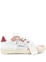 Off-White baskets 5.0 en cuir - Blanc