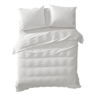 Yellow Gard Dekbedovertrek - Lits-jumeaux (260x200/220 Cm + 2 Slopen) - Percal Katoen - Wit Yellow Gard Dekbedovertrek - Lits-jumeaux (260x200/220 Cm + 2 Slopen) - Percal Katoen - Wit