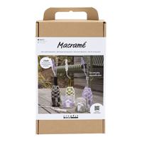 Creativ Company Hobbyset Macrame Glasdecoratie - thumbnail