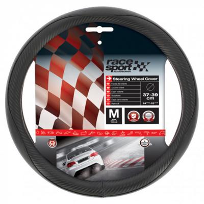Race Sport stuurhoes Sporter 37 39 cm PVC/kunstleer zwart Race Sport stuurhoes Sporter 37 39 cm PVC/kunstleer zwart