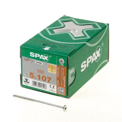 Sp.pl.schr.spax wirox 4cut pk 5x107
