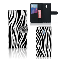 Xiaomi Redmi 8A Telefoonhoesje met Pasjes Zebra