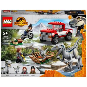 Lego Jurassic World 76946 Blue and Beta Velociraptor Capture