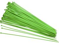 TRU COMPONENTS 93038c417 Kabelbinder 250 mm 2.80 mm Groen Nagloeiend 100 stuk(s)