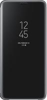 Clear View Standing Cover EF-ZG960 - Flip cover voor mobiele telefoon - zwart - voor Galaxy S9