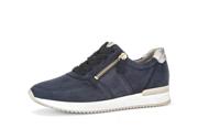 Gabor Low-Top sneakers voor dames, sportschoenen, vrijetijdsschoenen, sneakers, hardloopschoenen, veterschoenen, blauw/poeder, 37 EU / 4 UK, blauw poeder 16, 37 EU