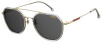 Carrera Eyewear zonnebril 1028/GS unisex cat. 1 RVS ovaal goud