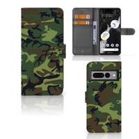 Google Pixel 7 Pro Telefoon Hoesje Army Dark