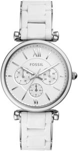 Horlogeband Fossil ES4605 Roestvrij staal (RVS) Wit 18mm