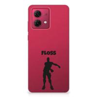 Motorola Moto G84 Telefoonhoesje met Naam Floss