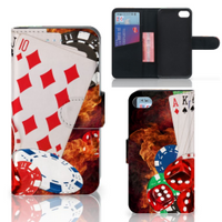 iPhone 7 | 8 | SE (2020) | SE (2022) Wallet Case met Pasjes Casino