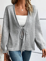Casual Loose Wool/Knitting V Neck Cardigan