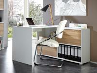 Hoekbureau LEA sonoma/wit