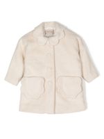 Hucklebones London manteau en peau de mouton artificielle - Blanc