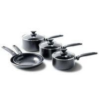 Greenpan Cambridge black set 8 delig - thumbnail