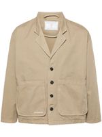 Société Anonyme blazer Kensington à simple boutonnage - Tons neutres