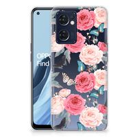 OPPO Reno 7 5G | Find X5 Lite TPU Case Butterfly Roses - thumbnail