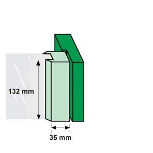 Raamsluiting f1 m/knop 3308-40-91E