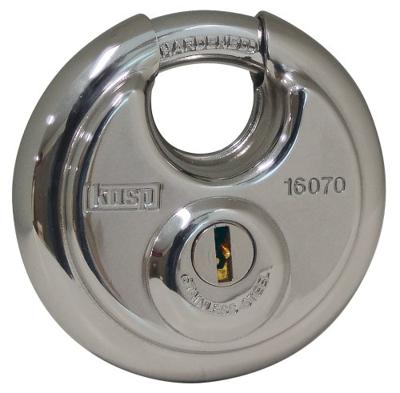 Kaspp Disc-hangslot, 70 mm, rond lichaam, gelijksluitend K16070A3 gelijksluitend