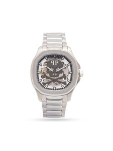 Philipp Plein montre Skeleton $pectre 42 mm - Argent