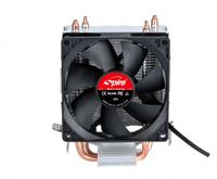 Spire FRONTIER PLUS CPU-koellichaam met ventilator Zwart, Zilver (b x h x d) 124 x 139 x 61 mm - thumbnail