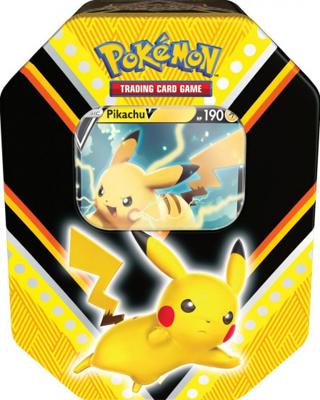 Pokémon boosterset V Power Tin Pikachu geel