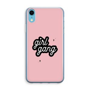 Girl Gang: iPhone XR Transparant Hoesje