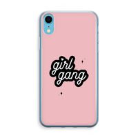 Girl Gang: iPhone XR Transparant Hoesje - thumbnail