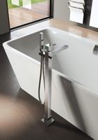 Hotbath Bloke vrijstaande badmengkraan chroom