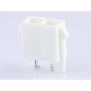 Molex 432550113 Male behuizing (board) Totaal aantal polen: 2 Rastermaat: 6.35 mm Inhoud: 1 stuk(s) Tray