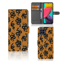 Telefoonhoesje met Pasjes voor Samsung Galaxy M53 Snakes - thumbnail