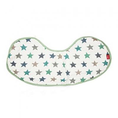 Nuby slabbetje en spuugdoekje 2-in-1 junior 30 cm katoen groen Nuby slabbetje en spuugdoekje 2-in-1 junior 30 cm katoen groen