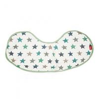 Nuby slabbetje en spuugdoekje 2-in-1 junior 30 cm katoen groen