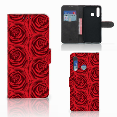 Huawei Nova 4 Hoesje Red Roses
