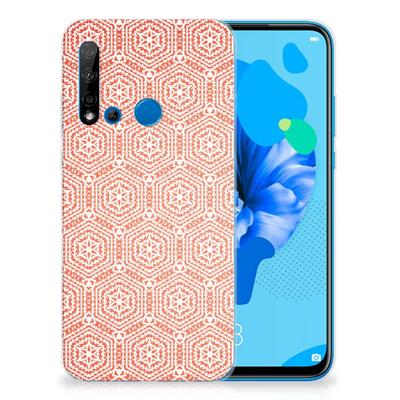 Huawei P20 Lite (2019) TPU bumper Pattern Orange