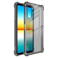 Imak Anti-Scratch Sony Xperia 10 IV TPU Case - Zwart / Transparant