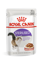 Royal Canin Sterilised in Gravy (saus) natvoer kattenvoer zakjes 12x85g - thumbnail