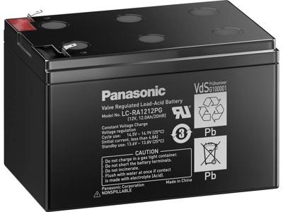 Panasonic 12 V 12 Ah Loodaccu 12 V 12 Ah Loodvlies (AGM) (b x h x d) 151 x 94 x 98 mm Kabelschoen 4.8 mm VDS-certificering, Onderhoudsvrij, Geringe Panasonic 12 V 12 Ah Loodaccu 12 V 12 Ah Loodvlies (AGM) (b x h x d) 151 x 94 x 98 mm Kabelschoen 4.8 mm VDS-certificering, Onderhoudsvrij, Geringe