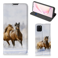 Samsung Galaxy Note 10 Lite Hoesje maken Paarden - thumbnail