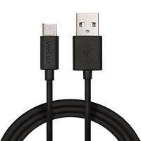 Veho Pebble Apple gecertificeerde MFi Lightning naar USB-kabel, USB-C., 1.0m / 3.3ft, zwart