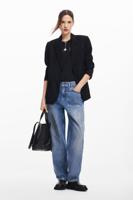 Ballon jeans van denim - BLUE - 44