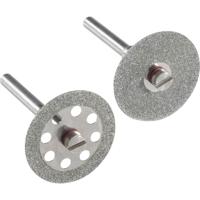 Basetech BT-1783924 Diamanten doorslijpschijf Diameter 22 mm 2 stuk(s) - thumbnail