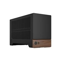 Fractal Design Terra Graphite - Wood Walnut voorpaneel - Kleine vormfactor - mITX gaming case - PCIe 4.0 riser kabel - USB Type-C - Geanodiseerde aluminium panelen