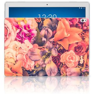 Lenovo Tab P10 Siliconen Hoesje Bosje Bloemen