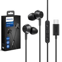 Philips E1105BK HiFi in-ear hoofdtelefoon, in-ear volumeregeling, zwart