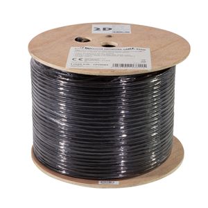 LogiLink CPV0083 netwerkkabel Zwart 250 m Cat7 S/FTP (S-STP)