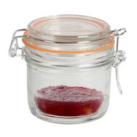 Urban Living Weckpot/inmaakpot - 200 ml - glas - beugelsluiting - D8.5 x H8.5 cm   - - thumbnail