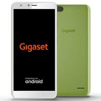 Gigaset GS100 Beginners-Smartphone, Zonder Abonnement, 5,5 inch HD+ Scherm, 8 GB Geheugen, Android Oreo 8.1 Go, Citroengroen
